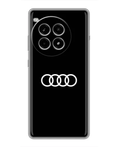Чохол для OnePlus Ace 3 Pro з картинкою «Audi White Logo»