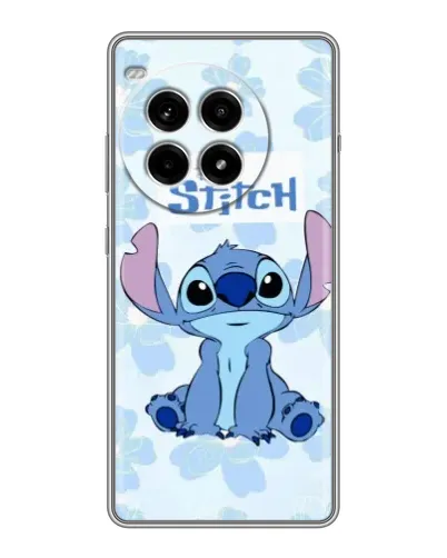 Чехол для OnePlus Ace 3 Pro с картинкой «Stitch среди цветов» Чехол для OnePlus Ace 3 Pro с картинкой «Stitch среди цветов»
