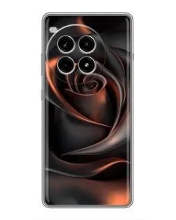 Чохол для OnePlus Ace 3 Pro з картинкою «Шовкова чорна троянда» Чохол для OnePlus Ace 3 Pro з картинкою «Шовкова чорна троянда»