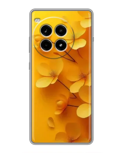 Чохол для OnePlus Ace 3 Pro з картинкою «Золоті пелюстки»