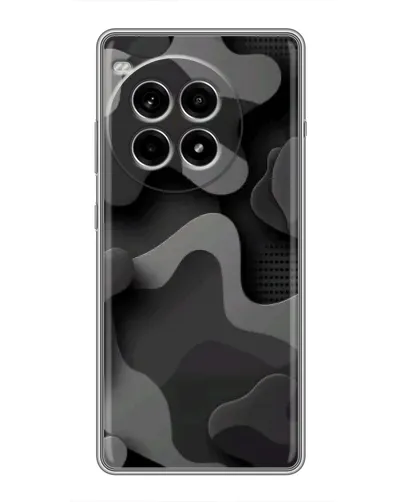 Чехол для OnePlus Ace 3 Pro с картинкой «Темный абстрактный камуфляж»