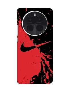 Чохол для OnePlus Ace 5 Pro з картинкою «Червоні бризки Nike»