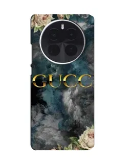 Чехол для OnePlus Ace 5 Pro с картинкой «Абстрактные цветы Gucci»