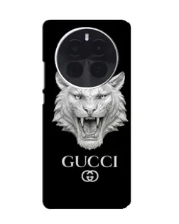 Чехол для OnePlus Ace 5 Pro с картинкой «Gucci — серебряный лев» Чехол для OnePlus Ace 5 Pro с картинкой «Gucci — серебряный лев»