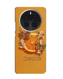 Чехол для OnePlus Ace 5 Pro с картинкой «Gucci — золотые бабочки» Чехол для OnePlus Ace 5 Pro с картинкой «Gucci — золотые бабочки»