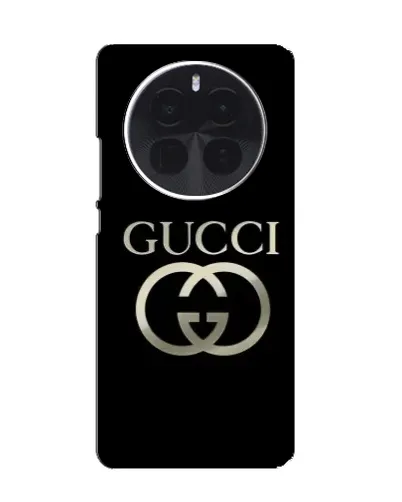 Чехол для OnePlus Ace 5 Pro с картинкой «Gucci — золото на черном» Чехол для OnePlus Ace 5 Pro с картинкой «Gucci — золото на черном»