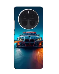 Чохол для OnePlus Ace 5 Pro з картинкою «BMW — вогні неону»