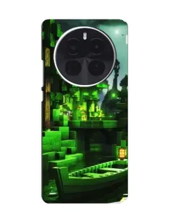 Чехол для OnePlus Ace 5 Pro с картинкой «Minecraft лесной пейзаж» Чехол для OnePlus Ace 5 Pro с картинкой «Minecraft лесной пейзаж»