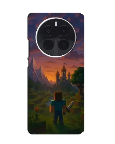 Чехол для OnePlus Ace 5 Pro с картинкой «Стив у башни»