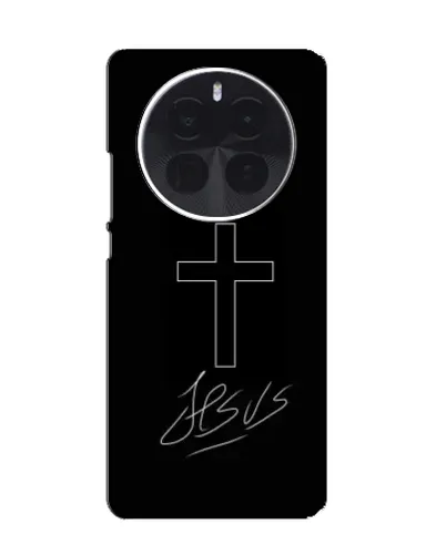 Чохол для OnePlus Ace 5 Pro з картинкою «Графічний хрест Jesus» Чохол для OnePlus Ace 5 Pro з картинкою «Графічний хрест Jesus»