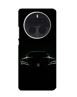 Чехол для OnePlus Ace 5 Pro с картинкой «Mercedes — силуэт авто»