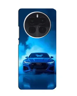 Чехол для OnePlus Ace 5 Pro с картинкой «Audi — голубая энергия»