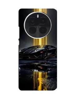 Чехол для OnePlus Ace 5 Pro с картинкой «Ночной Lamborghini драйв»