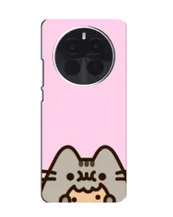 Чохол для OnePlus Ace 5 Pro з картинкою «Pusheen та печиво»
