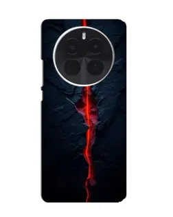 Чехол для OnePlus Ace 5 Pro с картинкой «Kрасная лавовая трещина»