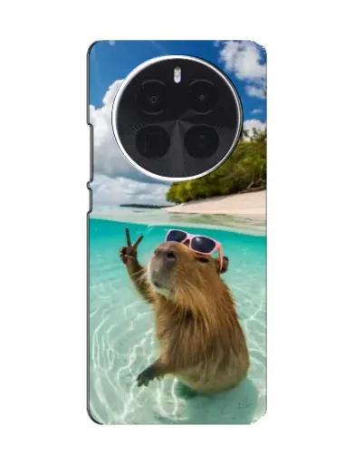 Чехол для OnePlus Ace 5 Pro с картинкой «Капибара на море»