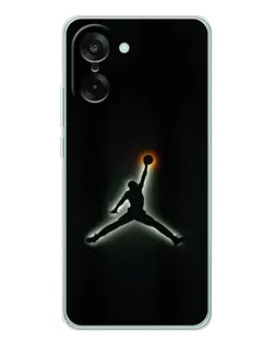 Чохол для OnePlus Ace 5 Racing з картинкою «Jordan Gradient Logo»