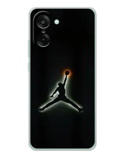 Чехол для OnePlus Ace 5 Racing с картинкой «Jordan Gradient Logo»