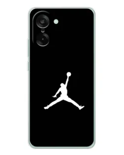 Чехол для OnePlus Ace 5 Racing с картинкой «Jordan Silhouette» Чехол для OnePlus Ace 5 Racing с картинкой «Jordan Silhouette»