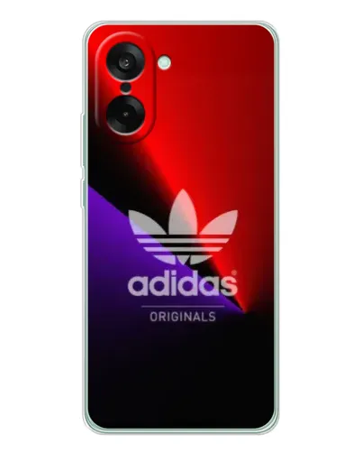 Чехол для OnePlus Ace 5 Racing с картинкой «Adidas Red Neon»
