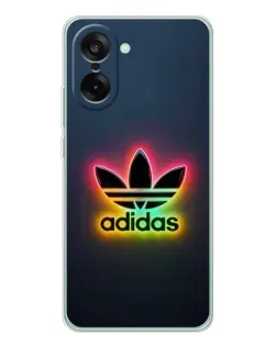 Чехол для OnePlus Ace 5 Racing с картинкой «Неоновый Adidas»