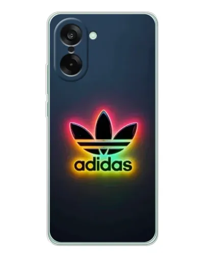 Чехол для OnePlus Ace 5 Racing с картинкой «Неоновый Adidas»