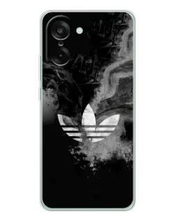 Чехол для OnePlus Ace 5 Racing с картинкой «Абстрактный дым Adidas»
