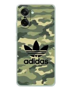 Чехол для OnePlus Ace 5 Racing с картинкой «Милитари стиль Adidas»