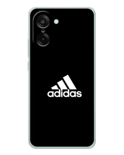 Чехол для OnePlus Ace 5 Racing с картинкой «Черная классика Adidas»