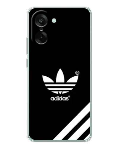 Чехол для OnePlus Ace 5 Racing с картинкой «Adidas с диагональными полосами»