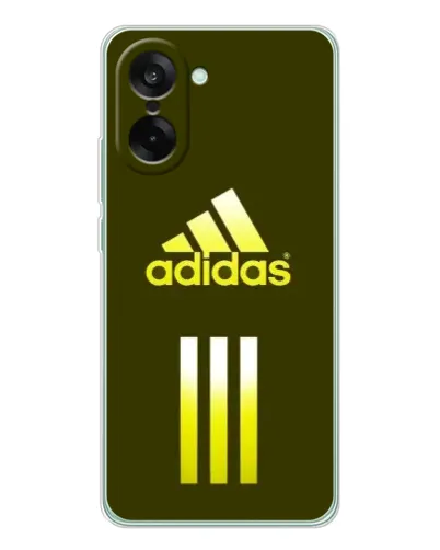 Чехол для OnePlus Ace 5 Racing с картинкой «Оливковый градиент Adidas»