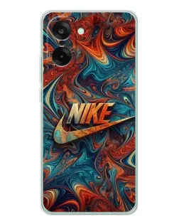 Чехол для OnePlus Ace 5 Racing с картинкой «Nike в абстракции»