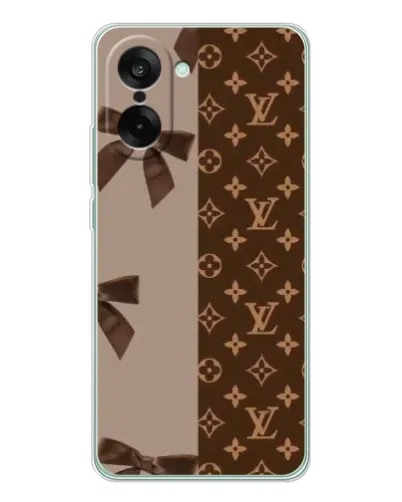 Чехол для OnePlus Ace 5 Racing с картинкой «Louis Vuitton — банты»