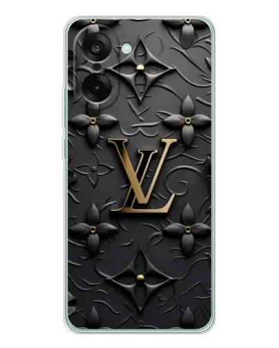 Чехол для OnePlus Ace 5 Racing с картинкой «Кожаная текстура LV»