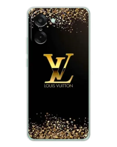 Чехол для OnePlus Ace 5 Racing с картинкой «LV — золотые искры»