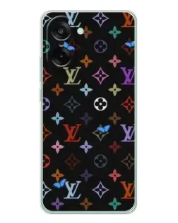 Чехол для OnePlus Ace 5 Racing с картинкой «Цветная монограмма LV»