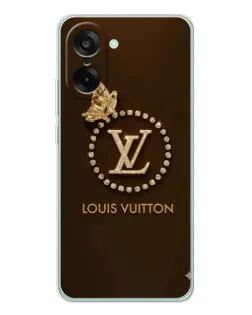 Чехол для OnePlus Ace 5 Racing с картинкой «LV — золотая печать»