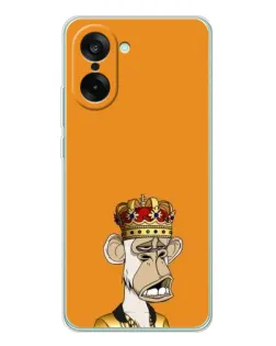 Чохол для OnePlus Ace 5 Racing з картинкою «Золота мавпа Bored Ape»