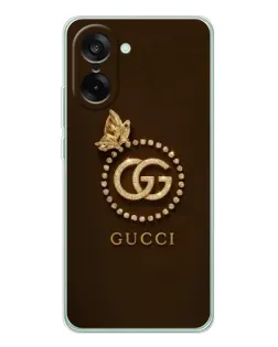 Чохол для OnePlus Ace 5 Racing з картинкою «Gucci — золотий метелик» Чохол для OnePlus Ace 5 Racing з картинкою «Gucci — золотий метелик»