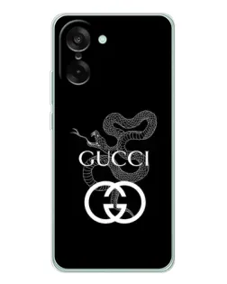 Чохол для OnePlus Ace 5 Racing з картинкою «Gucci — срібна змія» Чохол для OnePlus Ace 5 Racing з картинкою «Gucci — срібна змія»