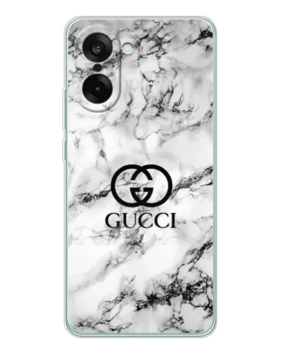 Чехол для OnePlus Ace 5 Racing с картинкой «Gucci — мраморный шик»
