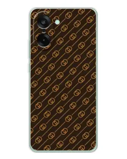 Чохол для OnePlus Ace 5 Racing з картинкою «Gucci — золоті діагоналі» Чохол для OnePlus Ace 5 Racing з картинкою «Gucci — золоті діагоналі»