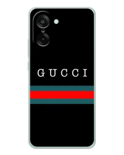 Чехол для OnePlus Ace 5 Racing с картинкой «Gucci — красный пояс»