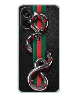 Чохол для OnePlus Ace 5 Racing з картинкою «Gucci — змія на смузі» Чохол для OnePlus Ace 5 Racing з картинкою «Gucci — змія на смузі»