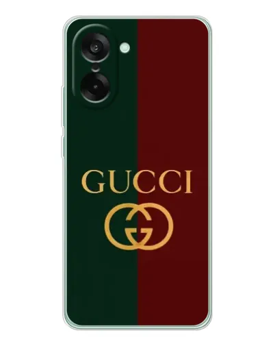 Чехол для OnePlus Ace 5 Racing с картинкой «Gucci — темно-зеленый градиент» Чехол для OnePlus Ace 5 Racing с картинкой «Gucci — темно-зеленый градиент»