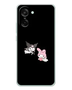 Чехол для OnePlus Ace 5 Racing с картинкой «My Melody и Kuromi» Чехол для OnePlus Ace 5 Racing с картинкой «My Melody и Kuromi»