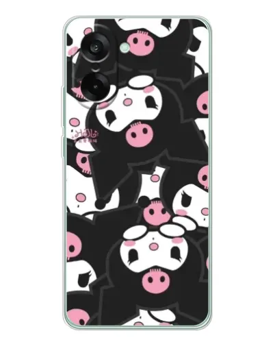 Чехол для OnePlus Ace 5 Racing с картинкой «Паттерн голов Куроми»