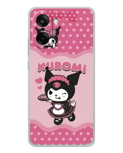 Чехол для OnePlus Ace 5 Racing с картинкой «Розовая Куроми»