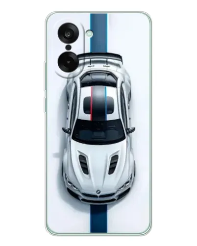 Чехол для OnePlus Ace 5 Racing с картинкой «Вид сверху — BMW M» Чехол для OnePlus Ace 5 Racing с картинкой «Вид сверху — BMW M»
