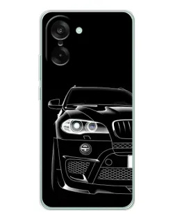 Чехол для OnePlus Ace 5 Racing с картинкой «Темный силуэт BMW» Чехол для OnePlus Ace 5 Racing с картинкой «Темный силуэт BMW»